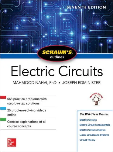 Portada de Schaum's Outline of Electric Circuits, Seventh Edition