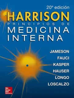 Portada de Harrison, principios de medicina interna. Itinerario formativo del aparato respiratorio