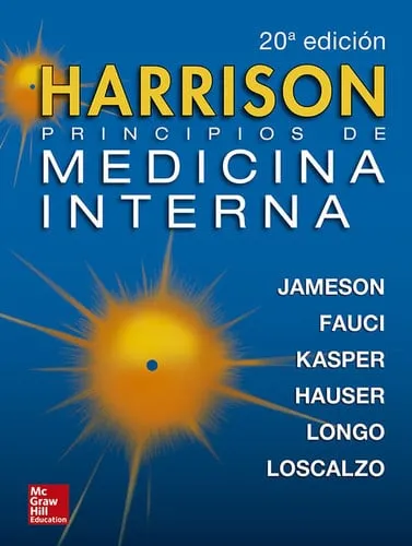 Portada de Harrison, principios de medicina interna. Itinerario formativo del aparato respiratorio