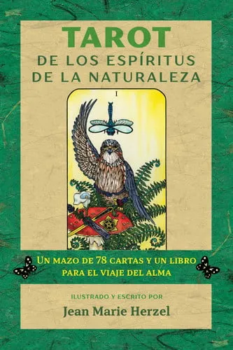 Portada de TAROT DE LOS ESPIRITUS DE LA NATURALEZA un mazo de 78 cartas y un libro para el viaje del alma