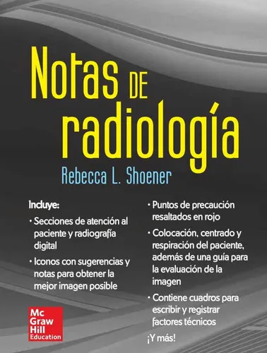 Portada de Notas de radiología