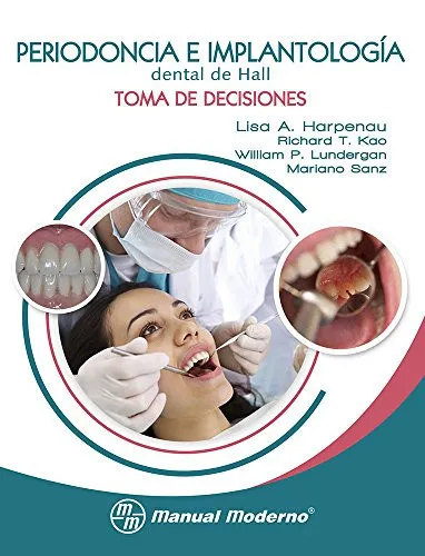 Portada de Periodoncia e implantología dental de Hall toma de decisiones