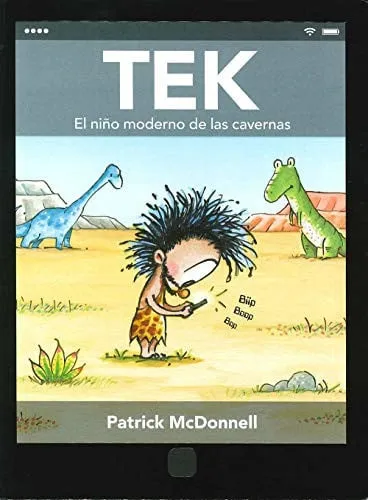 Portada de Tek, el niño moderno de las cavernas
