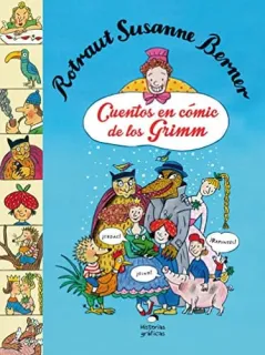 Portada de Cuentos en comic de los Grimm