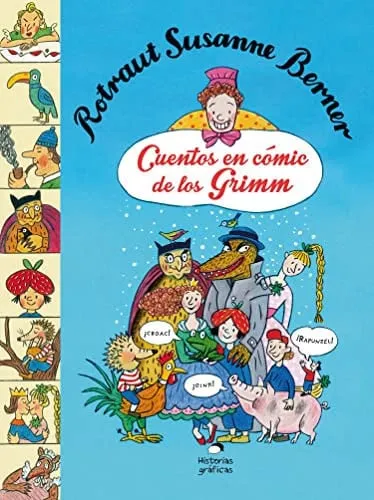 Portada de Cuentos en comic de los Grimm