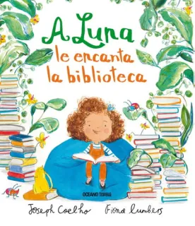 Portada de A Luna le encanta la biblioteca