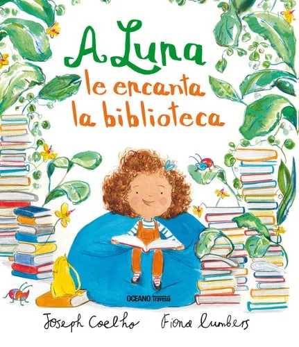 Portada de A Luna le encanta la biblioteca