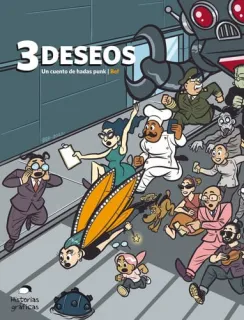 Portada de 3 Deseos: un cuento de hadas punk