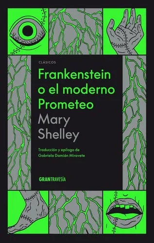 Portada de Frankenstein o El Prometeo moderno