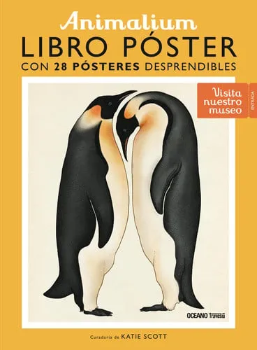 Portada de ANIMALIUM - LIBRO POSTER ( INCLUYE 28 POSTERS DESPRENDIBLES)