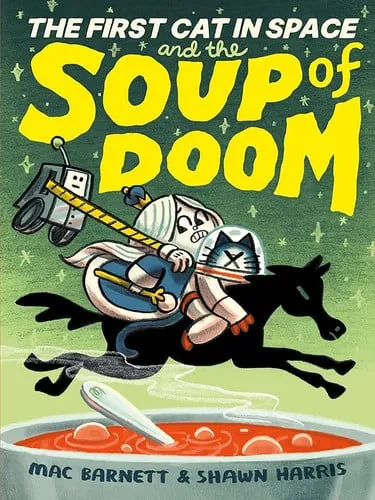 Portada de El primer gato en el espacio y el caldito maldito