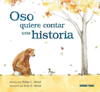 Portada de Oso quiere contar una historia