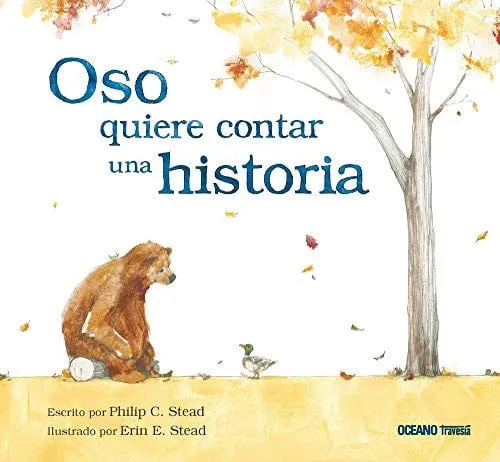 Portada de Oso quiere contar una historia