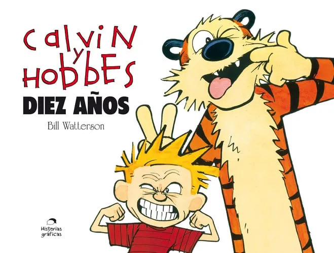 Portada de Calvin y Hobbes: diez años