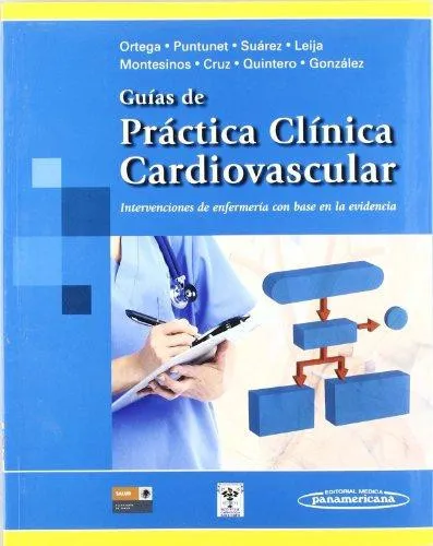 Portada de Guías de práctica clínica cardiovascular: intervenciones de enfermería con base en la evidencia