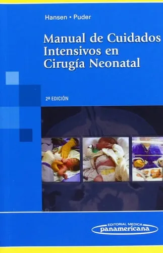 Portada de Manual de Cuidados Intensivos en Cirugía Neonatal