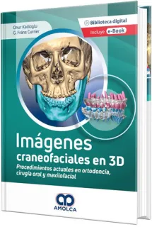 Portada de Imágenes craneofaciales en 3D procedimientos actuales en ortodoncia, cirugía oral y maxilofacial