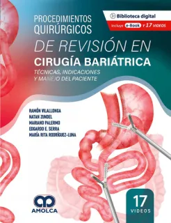 Portada de Procedimientos Quirúrgicos de Revisión en Cirugía Bariátrica. Técnicas, Indicaciones y Manejo del Paciente