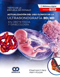 Portada de Texto de la Escuela de Donald. Actualización del Uso Clínico de la Ultrasonografía 3D/4D en Obstetricia y Ginecología