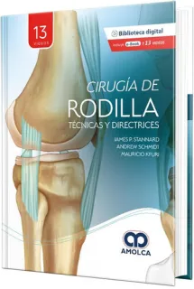 Portada de Cirugía de rodilla. Técnicas y directrices.