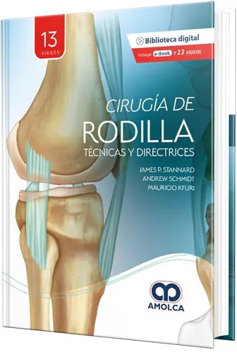 Portada de Cirugía de rodilla. Técnicas y directrices.