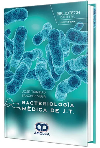 Portada de Bacteriología Médica de J.T.