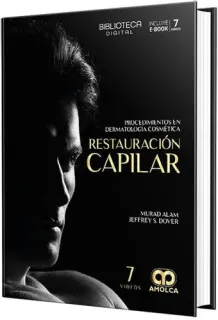 Portada de Procedimientos en dermatología cosmética: Restauración capilar