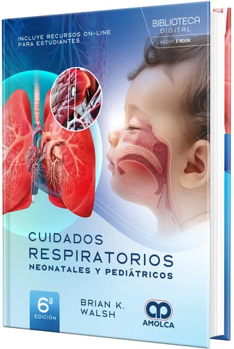 Portada de Cuidados respiratorios neonatales y pediátricos, 6.a edición