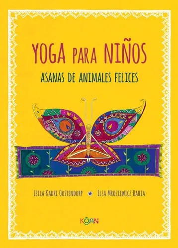 Portada de Yoga para niños: asanas de animales felices