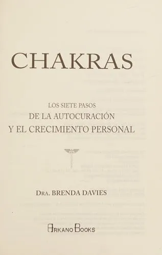 Portada de Chakras : los siete pasos de la autocuración y el crecimiento personal