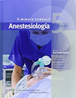 Portada de Anestesiología: 5-minute consult