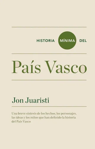 Portada de Historia mínima del País Vasco