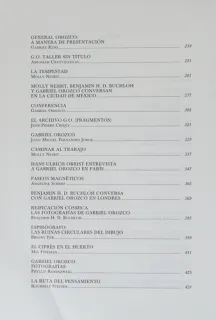 Portada de Textos sobre la obra de Gabriel Orozco