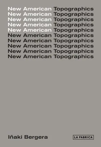 Portada de New american topographics