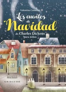 Portada de Los cuentos de Navidad de Charles Dickens para niños