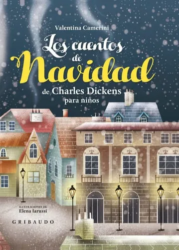 Portada de Los cuentos de Navidad de Charles Dickens para niños