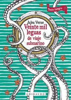 Portada de Veinte mil leguas de viaje submarino
