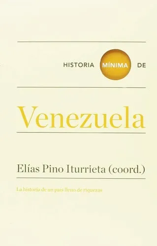Portada de Historia mínima de Venezuela