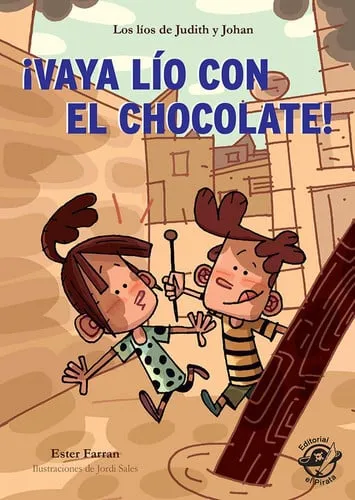 Portada de ¡Vaya lío con el chocolate!