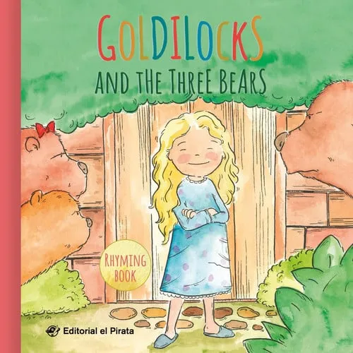 Portada de Goldilocks and the three bears: a traditional Scottish tale, written in 1837 by Robert Southey