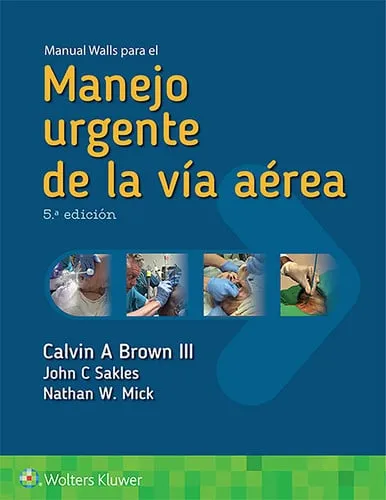 Portada de Manual Walls para el manejo urgente de la vía aérea
