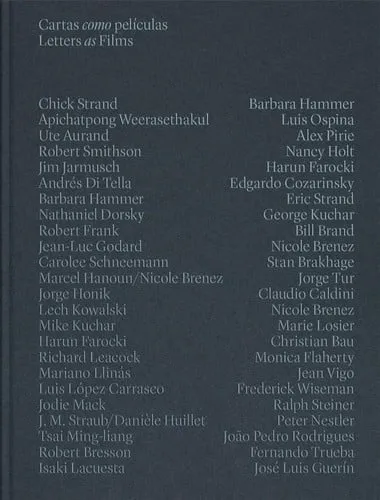 Portada de Cartas como películas: Letters as films