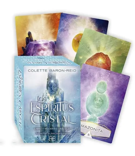 Portada de Los espíritus cristal: cartas oráculo
