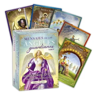 Portada de Mensajes de los ángeles guardianes: tarot