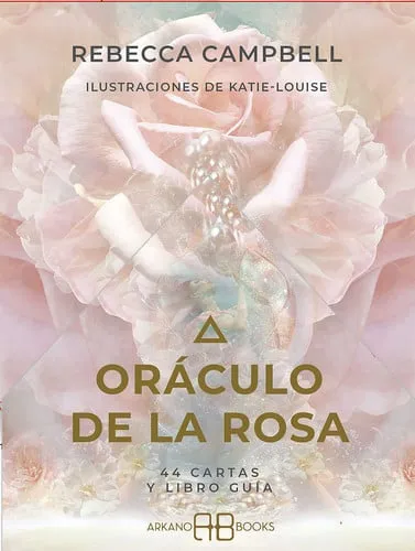 Portada de Oráculo de la rosa: 44 cartas y libro guía