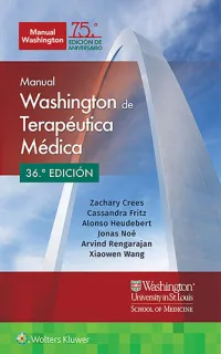 Portada de Manual Washington de terapéutica médica