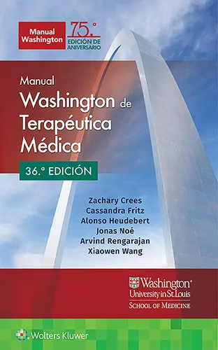 Portada de Manual Washington de terapéutica médica
