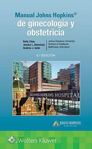 Portada de Manual de ginecología y obstetricia de Johns Hopkins