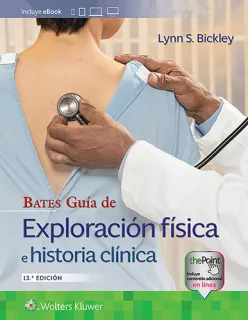 Portada de Bates, guía de exploración física e historia clínica