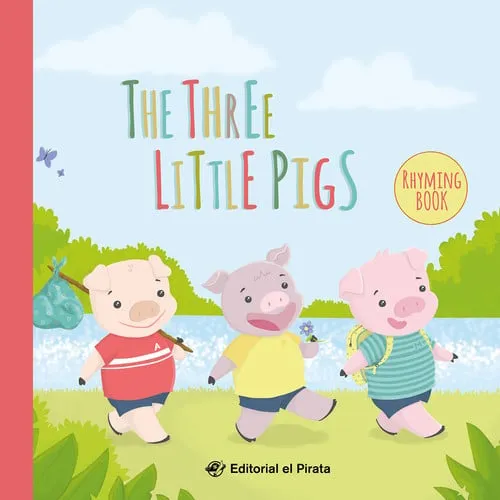Portada de The three little pigs